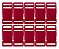 20un Fecho 20mm Pink Plástico Costura Bolsas Mochilas Gancho - Imagem 1