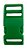 20un Fecho 20mm Verde Bandeira Plástico Costura Bolsa Mochila - Imagem 2