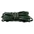 20m Vivo Verde Musgo Costura Acabamento PVC Bolsas Mochilas - Imagem 1