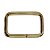 400un Quadro 20mm Dourado Ferro Costura Bolsas Mochilas Alça - Imagem 2