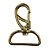 50un Mosquetão 30mm Dourado Fecho Gancho Bolsas Mochila Alça - Imagem 2