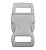 20un Fecho 10mm Branco Plástico Costura Bolsas Mochilas - Imagem 3