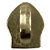 10un Cursor N°05-06 Dourado Sem Cabo Puxador Carrinho Zíper - Imagem 1