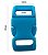 100un Fecho 10mm Azul Bebê Plástico Engate Alça Mochilas - Imagem 1