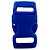 100un Fecho 10mm Azul Royal Plástico Costura Bolsas Mochilas - Imagem 2