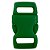 500un Fecho 10mm Verde Bandeira Plástico Engate Alça Mochila - Imagem 2