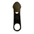 50un Cursor N°05/06 Ouro Velho Puxador Carrinho Zíper Bolsas - Imagem 2