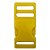 100un Fecho 15mm Amarelo Engate Plástico Bolsa Alça Mochilas - Imagem 2