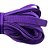 50m Cordão CCA 10mm Roxo Alça Fita Bolsas Mochilas Crachá - Imagem 2