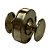 50un Botão Imã com Rebite Magnético 18mm Dourado Bolsa - Imagem 3