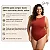 Body Maiô Plus Size Praia Liso Decote Costas Nua Sem Bojo Sanremo - Imagem 4