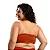 Sutiã Top Faixa Plus Size Microfibra Tomara Q Caia Sem Bojo Terracota - Imagem 2