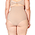 Cinta Alta Modeladora Plus Size Cetinete Power Bege - Imagem 2