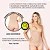 Cinta Body Modelador Compressão Redutor de Medidas sem Bojo Bege - Imagem 5
