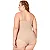 Cinta Body Modelador Plus Size Compressão sem Bojo Bege - Imagem 2