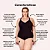 Cinta Body Modelador Plus Size Compressão sem Bojo Bege - Imagem 5