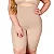 Bermuda Cinta Modeladora Plus Size Bege - Imagem 1