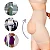 Calcinha Short Cinta Levanta Empina Bumbum Sem Bojo Bege - Imagem 2