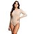 Body Feminino Manga Longa Decote Costas Microfibra Sem Bojo - Imagem 8