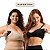 Sutiã Pós-Mastectomia Plus Size Para Usar com Prótese Microfibra Bege - Imagem 4