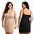Combinete Anágua Vestido Plus Size Segunda Pele Tomara Que Caia Bege - Imagem 6