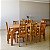 Conjunto de Jantar 8 Lugares - Mesa Santiago e Cadeiras Alemãs em Madeira Maciça de Demolição - Independência Móveis - Imagem 2