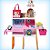 BONECA BARBIE COM CENARIO E ANIMAL PET SHOP GRG90 - MATTEL - Imagem 5