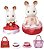 SYLVANIAN FAMILIES CONJUNTO VESTIDO DE GALA - EPOCH 6001 - Imagem 1