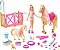 Barbie Com Cenario E Cavalo Penteados Divertidos Gxv77 - Imagem 5