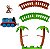 THOMAS E FRIENDS FERROVIA COM TRENZINHO PLAYSET PALMEIRA GJX83 - Imagem 4
