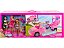 BARBIE COM VEICULO TRANSFORMÁVEL LIMUSINE COM IRMAS GFF58 - Imagem 1