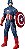 Boneco Avengers Olympus Capitão América E5579  Hasbro - Imagem 2