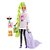 BARBIE CABELO VERDE NEON COM ANIMAL HDJ44 - Imagem 1