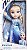 BONECA ELSA VESTIDO DE LUXO- FROZEN- MIMO 6484-1 - Imagem 1