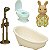 Sylvanian  Families Conjunto Hora do Banho - Menina 5550 - Imagem 2