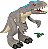 Imaginext Jurassic Word Dino Indominus Rex Mattel GMR16 - Imagem 8