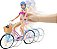 Boneca Barbie Passeio de Bicicleta Mattel HBY28 - Imagem 4