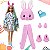 Boneca Barbie Color Cutie Reveal Pet Surpresa Coelho Mattel HHG18 - Imagem 2