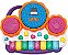 Mundo Bita Pianinho Infantil e Percussão Fun F00573 - Imagem 1