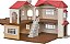 Sylvanian Families Casa Telhado Vermelho com Luzes Epoch 5302 - Imagem 3