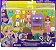 Polly Pocket Boneca Carrinho de doces Surpresas Mattel HHX76 - Imagem 1