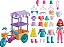 Polly Pocket Boneca Carrinho de doces Surpresas Mattel HHX76 - Imagem 2