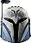 Star Wars Capacete Eletrônico The Black Series Especial Bo-Katan Kryze F3909 Hasbro - Imagem 2