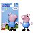 Boneco Peppa Pig Geoge Pig Articulado 13cm Hasbro F6159 - Imagem 1