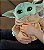 PELUCIA STAR WARS BABY YODA 20CM- MANDALORIAN THE CHILD GWH23 - Imagem 2