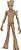 Boneco Marvel Avengers Titan Hero Series Groot F6012 Hasbro - Imagem 3