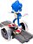 Figura Sonic 2 Movie Sonic Speed Rc e Acessorio Candide 3429 - Imagem 6