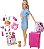 Barbie Explorar e Descobrir Barbie Viajeira Fwv25 Mattel - Imagem 2