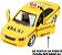 Carrinho de BrinquedoTáxi com Fricção Luz e Som Bbr R33250 - Imagem 4