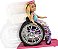 Boneca Barbie Chelsea com Cadeira de Rodas Mattel HGP29 - Imagem 4